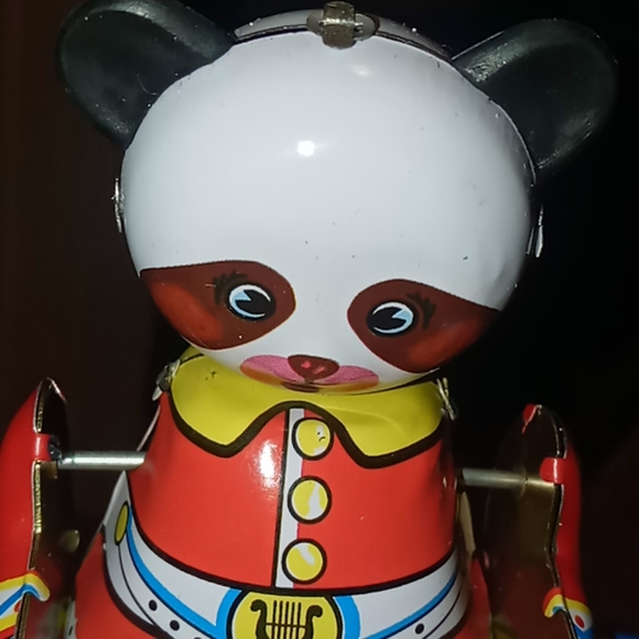 TINY TIN PANDA DRUMMER - Picture 5 of 5